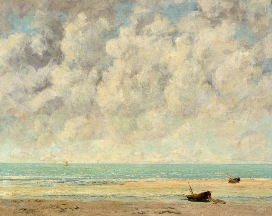 Gustave Courbet Galerie montblanc | Mer Calme I - Gustave Courbet