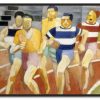 Robert Delaunay Galerie montblanc | Les Coureurs - Robert Delaunay