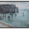 Claude Monet Galerie montblanc | Etretat, La Porte D'Aval: Bateaux De Peche Sortant Du Port - Claude Monet