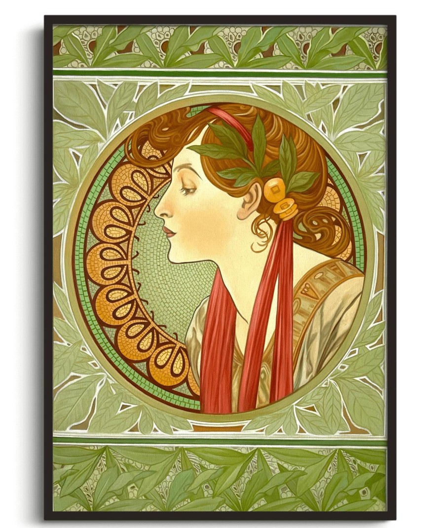 Alfons Mucha Galerie montblanc | Laurel - Alfons Mucha