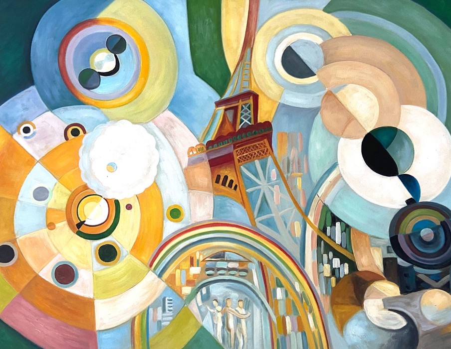 Robert Delaunay Galerie montblanc | Air, Fer Et Eau, Etude - Robert Delaunay