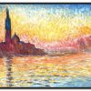 Claude Monet Galerie montblanc | Saint-Georges-Majeur Au Crepuscule - Claude Monet