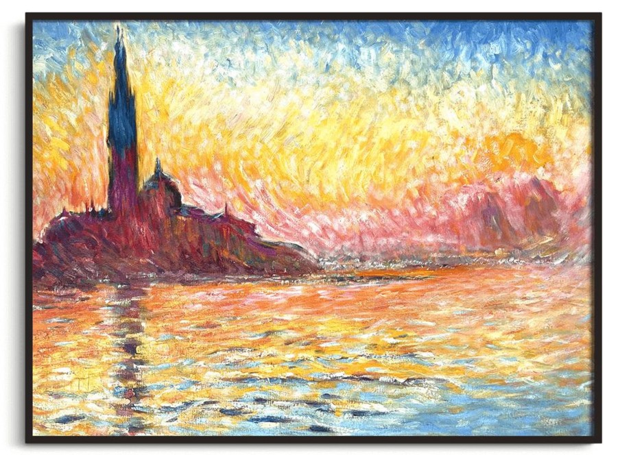 Claude Monet Galerie montblanc | Saint-Georges-Majeur Au Crepuscule - Claude Monet