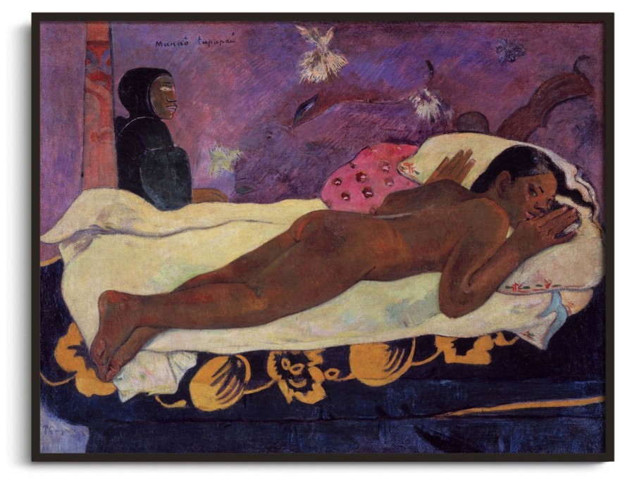 Paul Gauguin Galerie montblanc | Manao Tupapau (L'Esprit Des Morts Veille) - Paul Gauguin