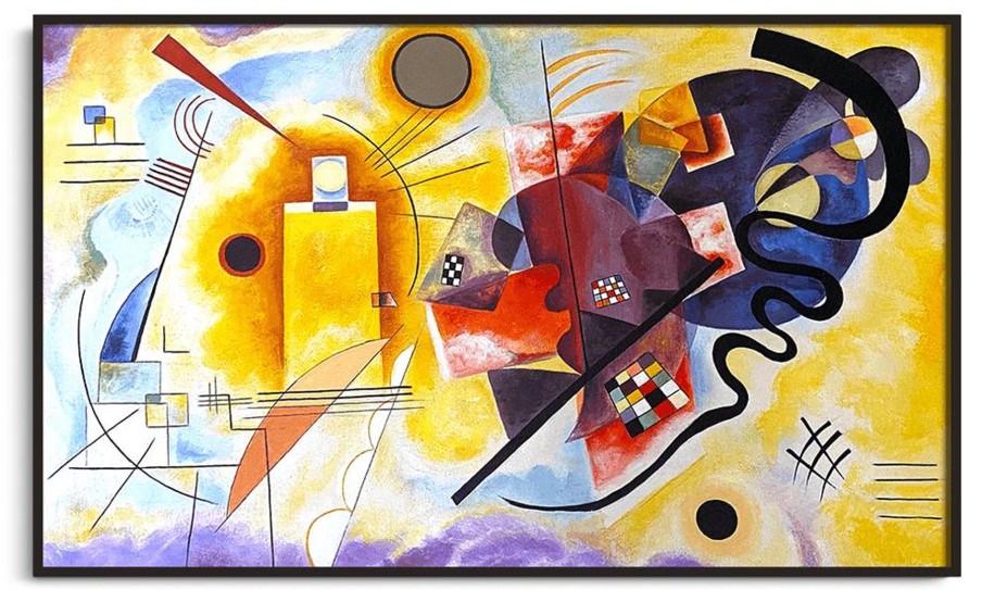 Vassily Kandinsky Galerie montblanc | Jaune-Rouge-Bleu - Vassily Kandinsky