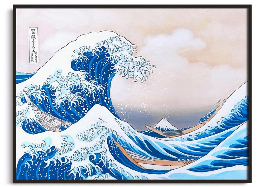 Hokusai Galerie montblanc | La Grande Vague De Kanagawa - Hokusai