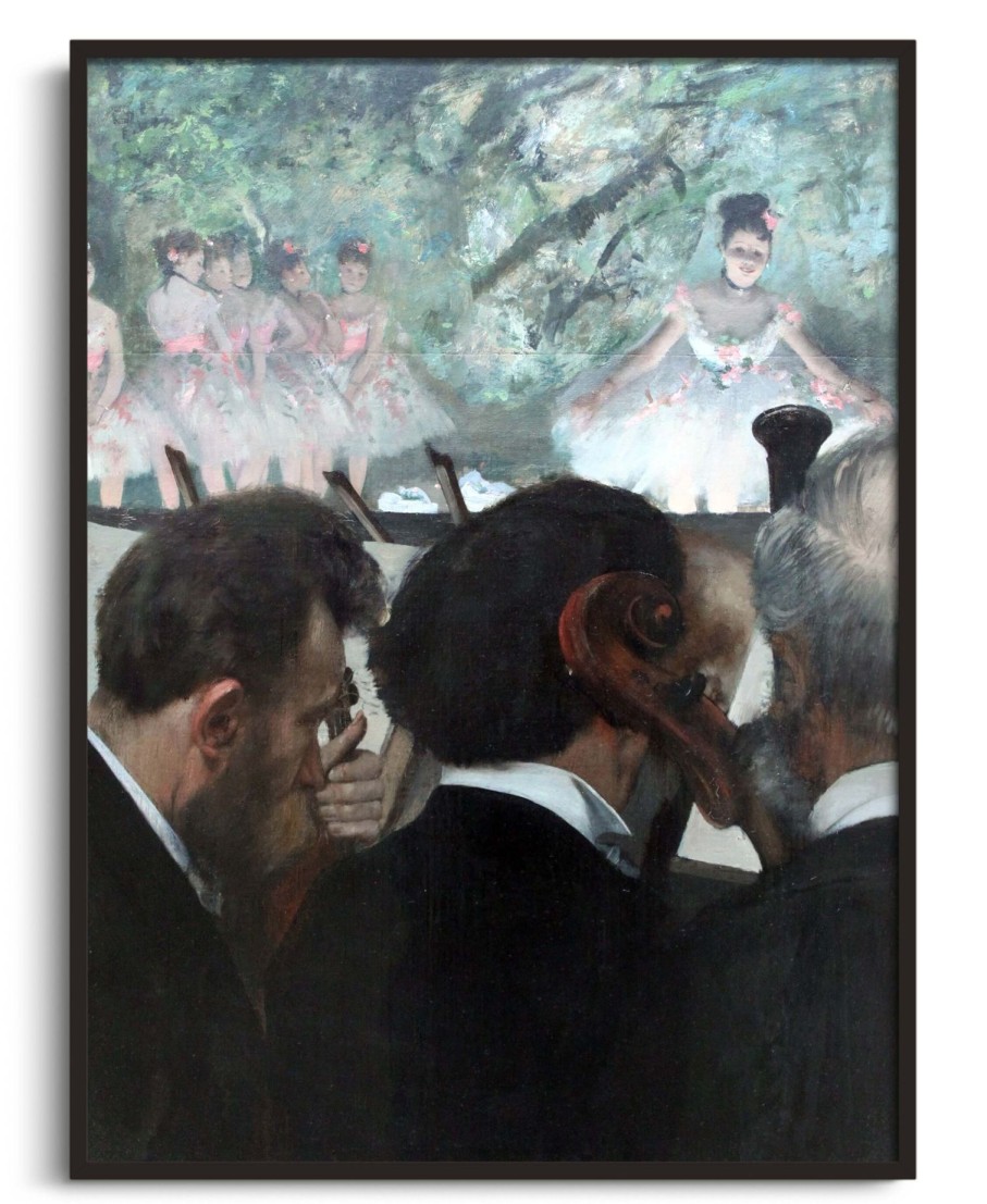 Edgar Degas Galerie montblanc | Musiciens A L'Orchestre - Edgar Degas