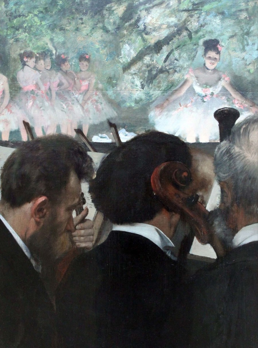 Edgar Degas Galerie montblanc | Musiciens A L'Orchestre - Edgar Degas