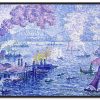 Paul Signac Galerie montblanc | Le Port De Rotterdam - Paul Signac