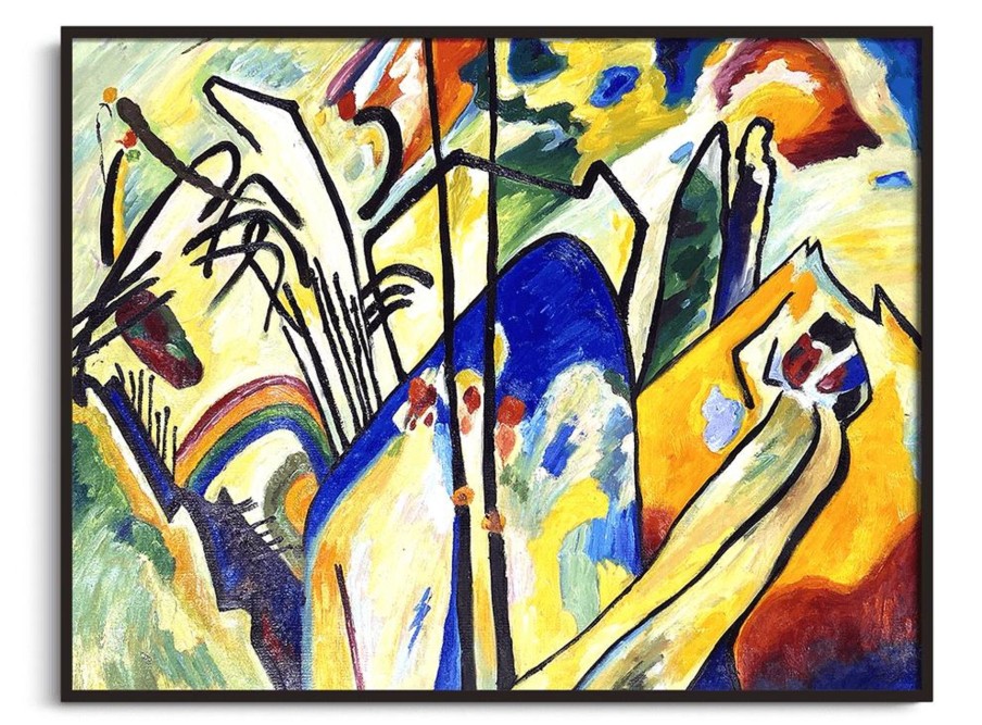 Vassily Kandinsky Galerie montblanc | Composition Iv - Vassily Kandinsky