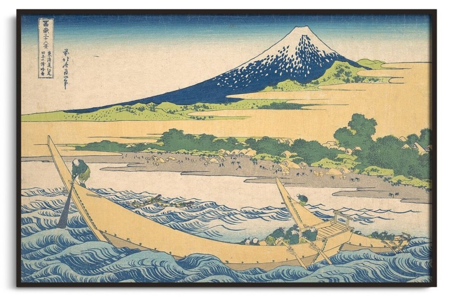 Hokusai Galerie montblanc | Le Littoral A Tago Pres D'Ejiri - Hokusai