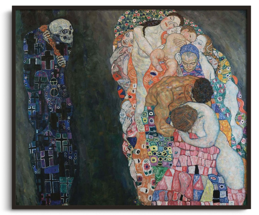 Gustav Klimt Galerie montblanc | La Vie Et La Mort - Gustav Klimt