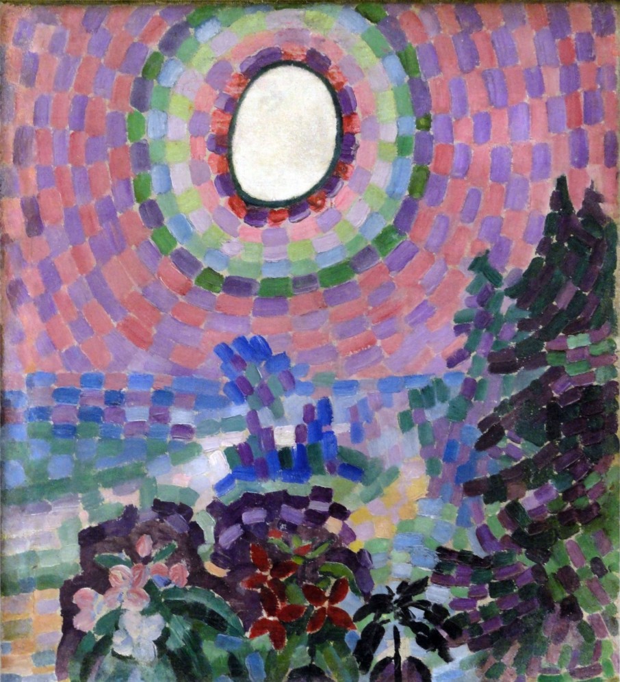 Robert Delaunay Galerie montblanc | Paysage Au Disque - Robert Delaunay