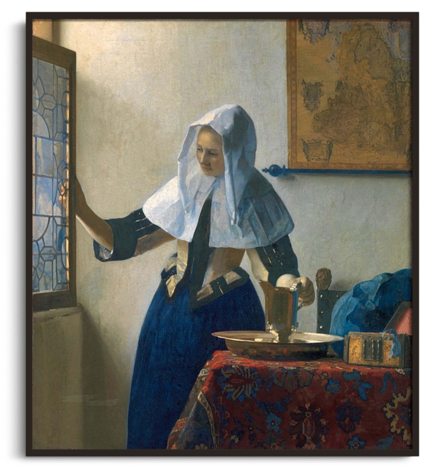 Johannes Vermeer Galerie montblanc | Jeune Femme A L'Aiguiere - Johannes Vermeer