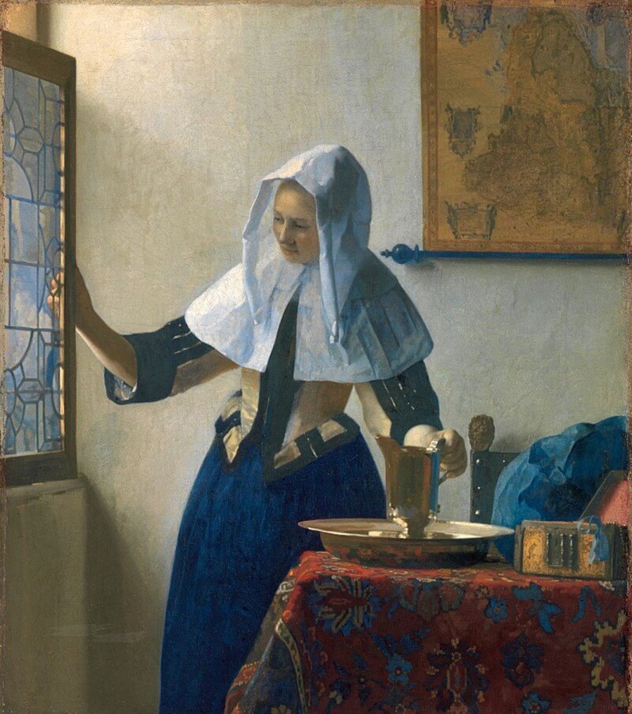 Johannes Vermeer Galerie montblanc | Jeune Femme A L'Aiguiere - Johannes Vermeer