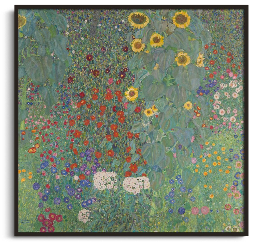 Gustav Klimt Galerie montblanc | Jardin Aux Tournesols - Gustav Klimt