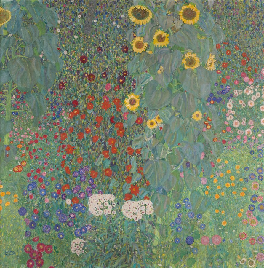 Gustav Klimt Galerie montblanc | Jardin Aux Tournesols - Gustav Klimt