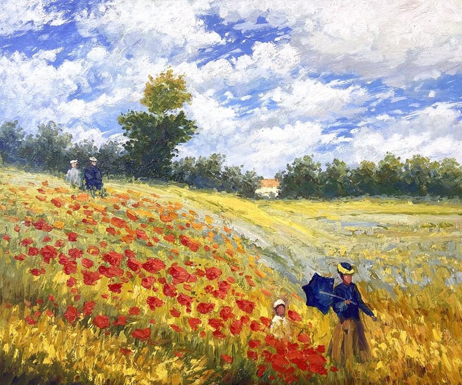 Claude Monet Galerie montblanc | Les Coquelicots - Claude Monet