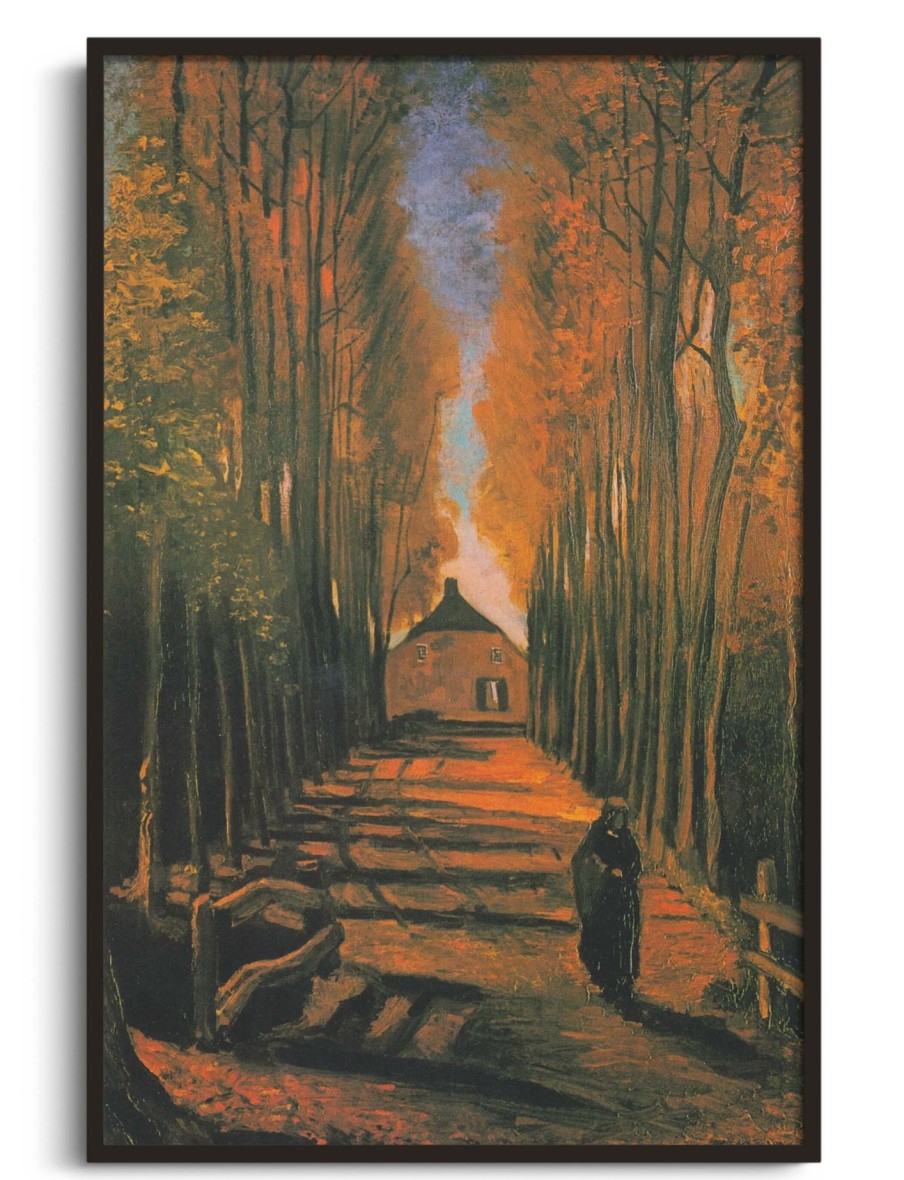 Vincent Van Gogh Galerie montblanc | Allee De Peupliers En Automne - Vincent Van Gogh