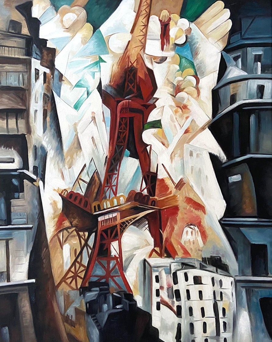 Robert Delaunay Galerie montblanc | Champs-De-Mars, La Tour Rouge - Robert Delaunay