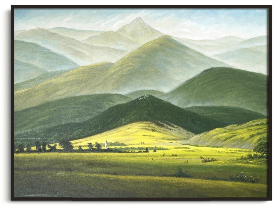 Caspar David Friedrich Galerie montblanc | Paysage Dans Le Riesengebirge - Caspar David Friedrich