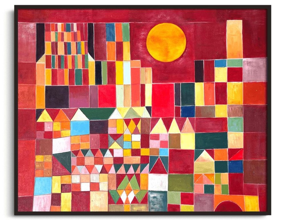 Paul Klee Galerie montblanc | Chateau Et Soleil (N°201) - Paul Klee