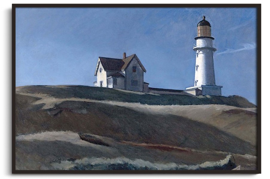 Edward Hopper Galerie montblanc | Lighthouse Hill - Edward Hopper