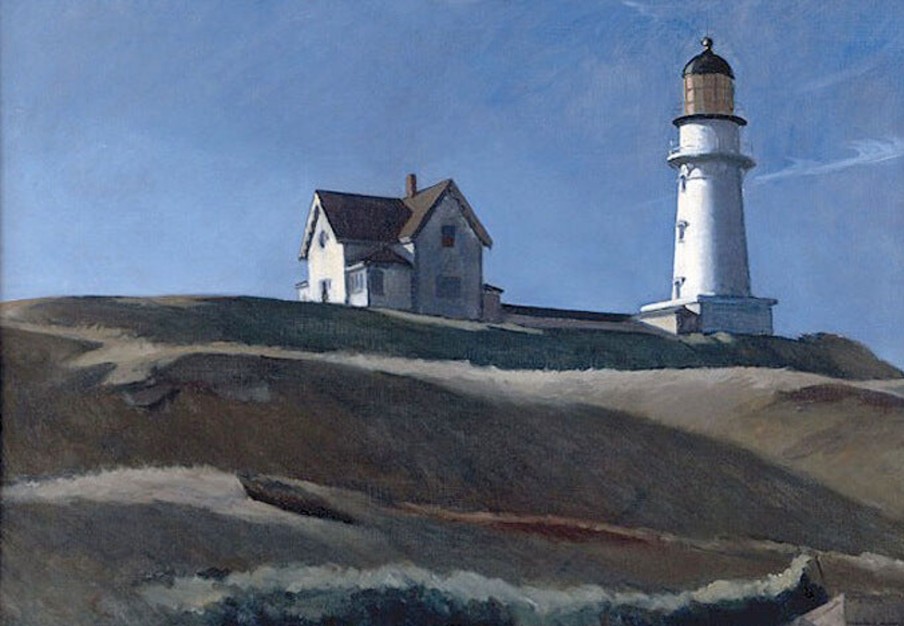 Edward Hopper Galerie montblanc | Lighthouse Hill - Edward Hopper