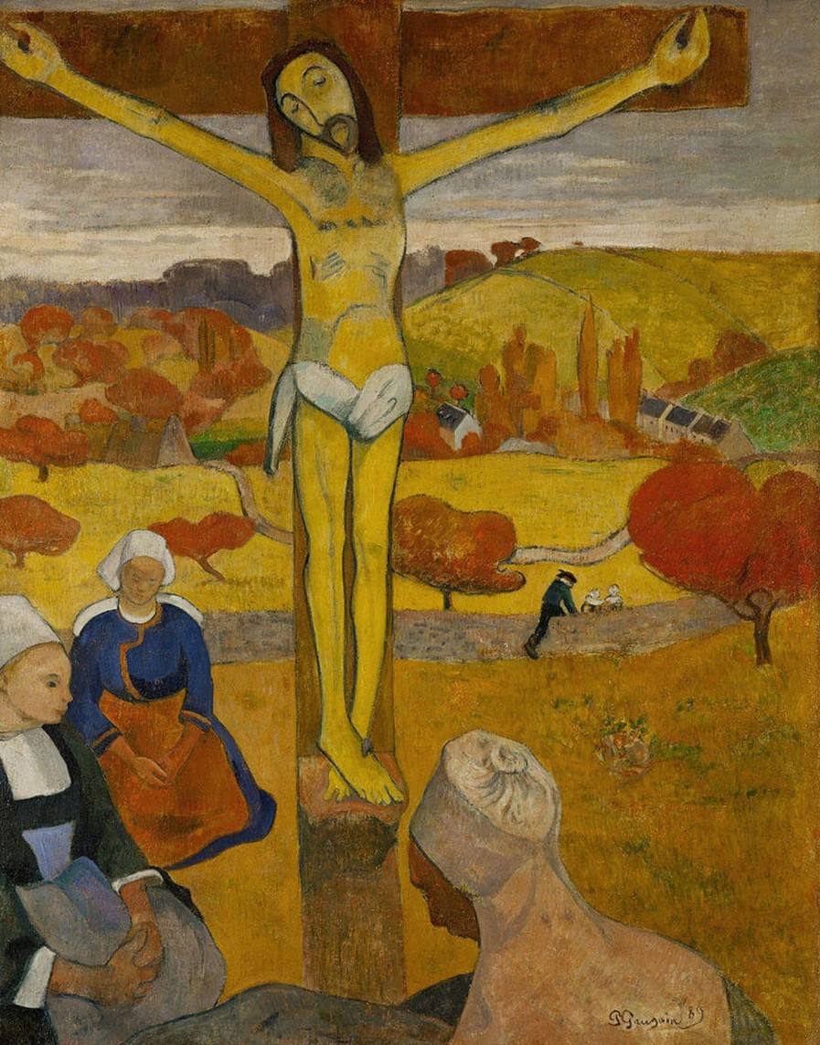 Paul Gauguin Galerie montblanc | Le Christ Jaune - Paul Gauguin