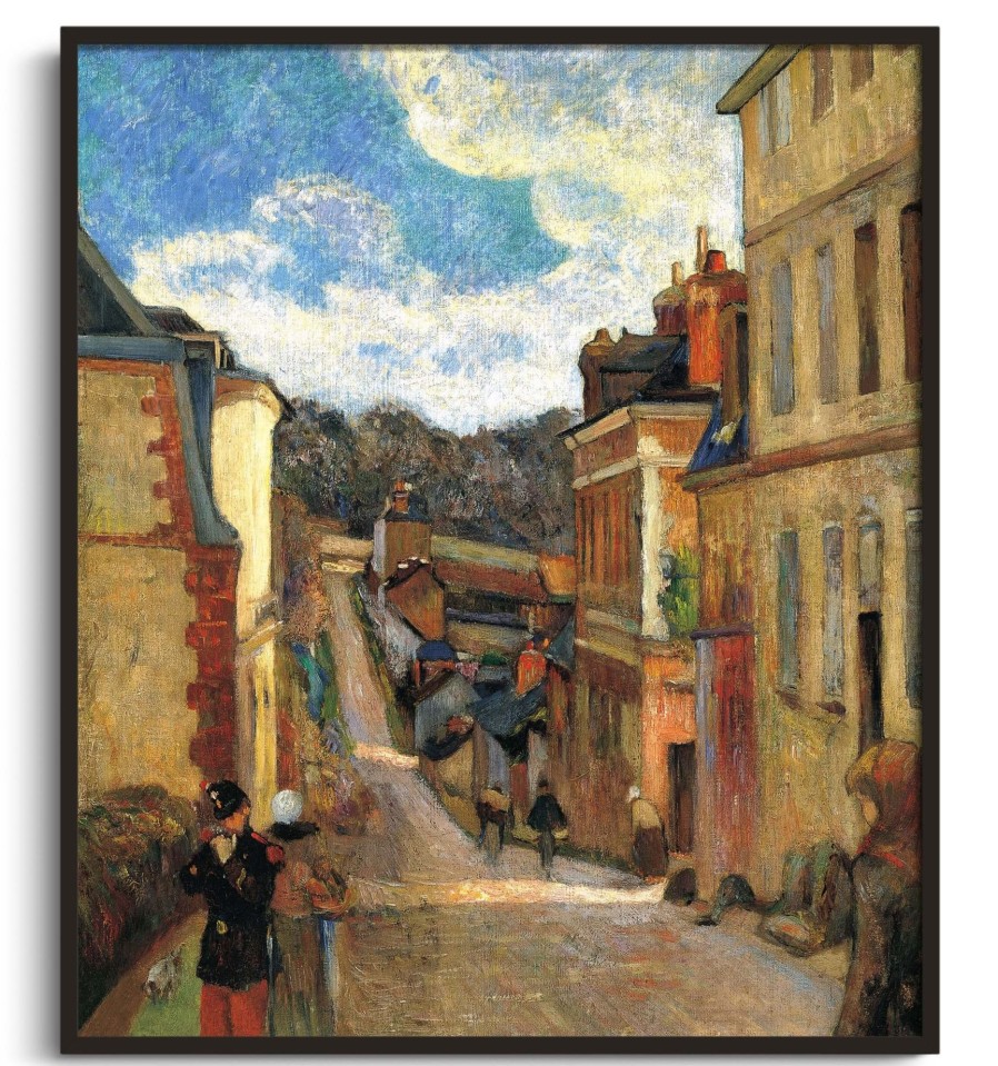 Paul Gauguin Galerie montblanc | Rue Jouvenet A Rouen - Paul Gauguin