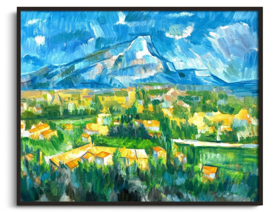 Paul Cezanne Galerie montblanc | La Montagne Sainte-Victoire Vue Des Lauves Paul Cezanne