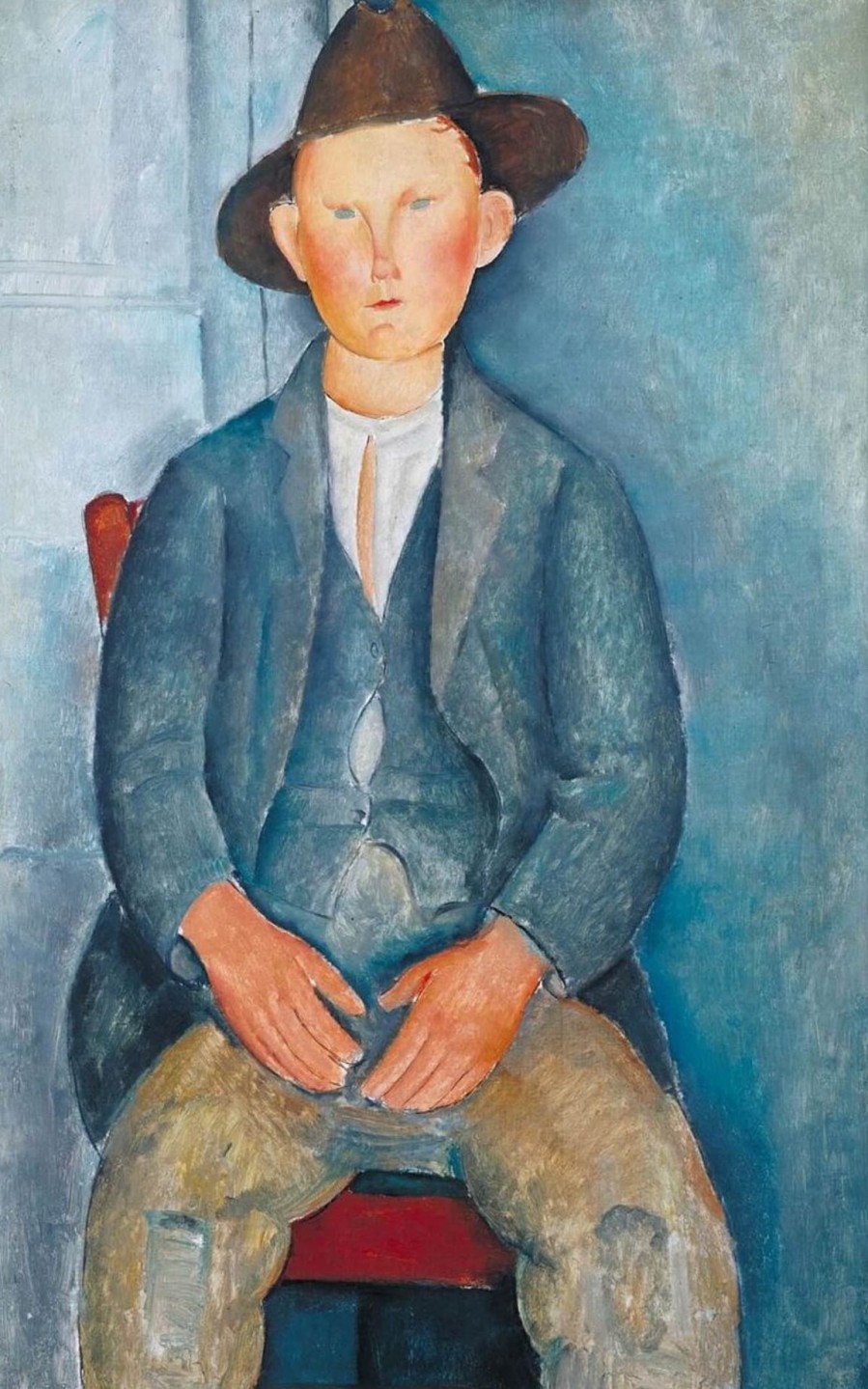 Amedeo Modigliani Galerie montblanc | Le Petit Paysan - Amedeo Modigliani