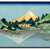 Hokusai Galerie montblanc | Reflet Du Mont Fuji Dans Le Lac Kawaguchi - Hokusai