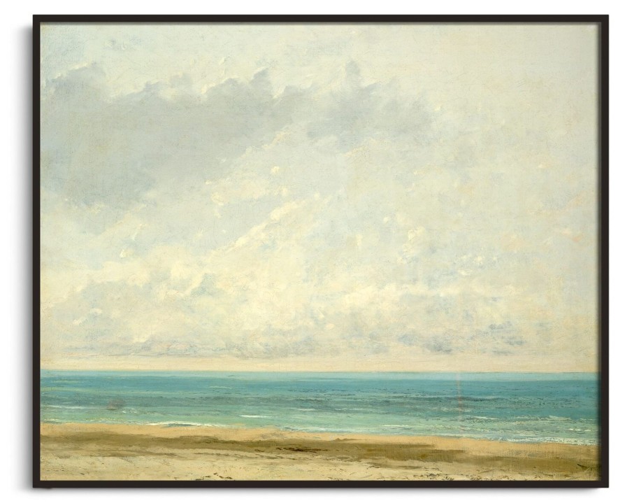 Gustave Courbet Galerie montblanc | Mer Calme Ii - Gustave Courbet