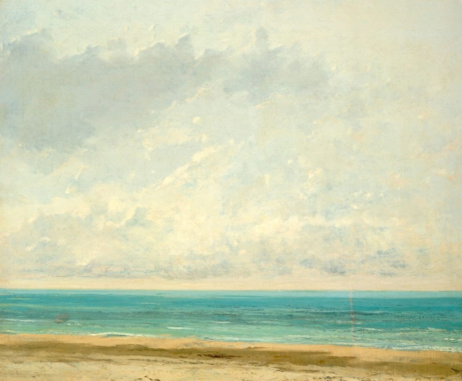 Gustave Courbet Galerie montblanc | Mer Calme Ii - Gustave Courbet