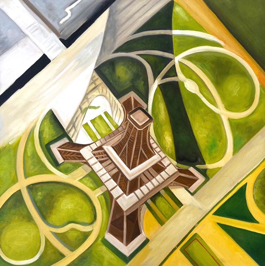 Robert Delaunay Galerie montblanc | Tour Eiffel Et Jardin Du Champs De Mars - Robert Delaunay