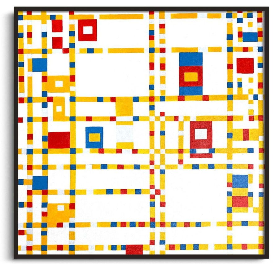 Piet Mondrian Galerie montblanc | Broadway Boogie Woogie - Piet Mondrian