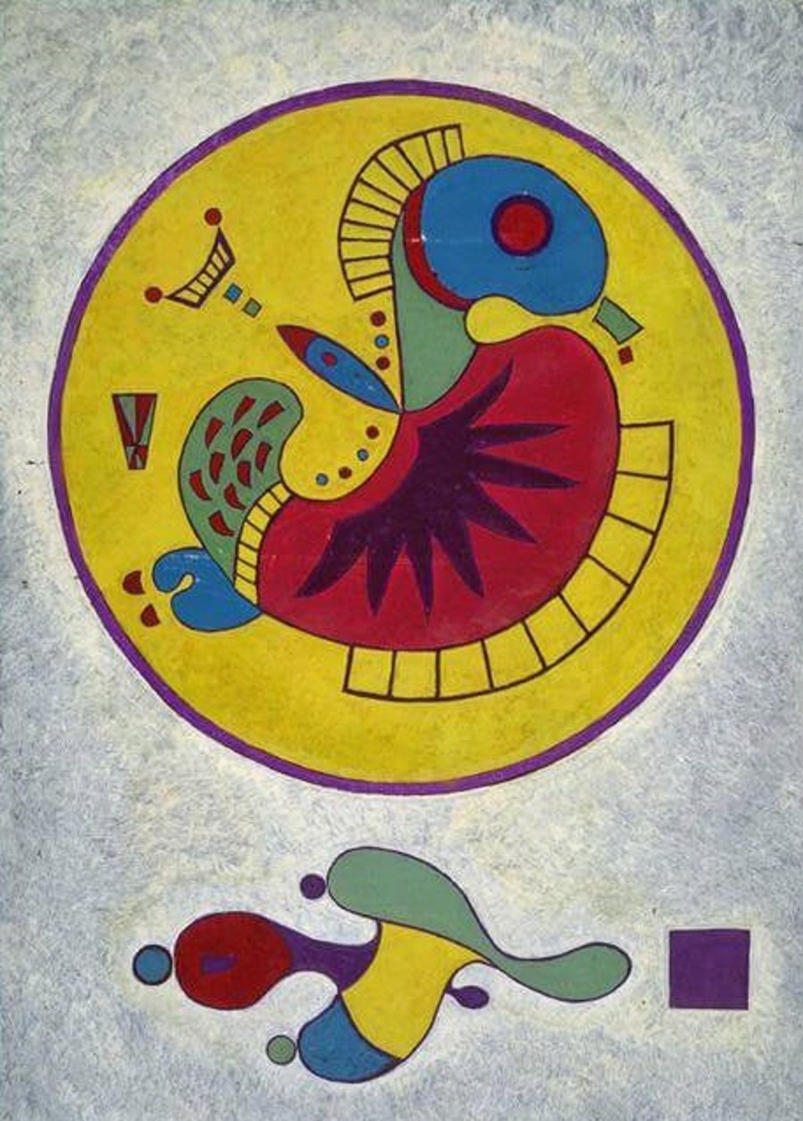 Vassily Kandinsky Galerie montblanc | Sans Titre - Vassily Kandinsky