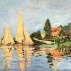 Claude Monet Galerie montblanc | Regates A Argenteuil - Claude Monet