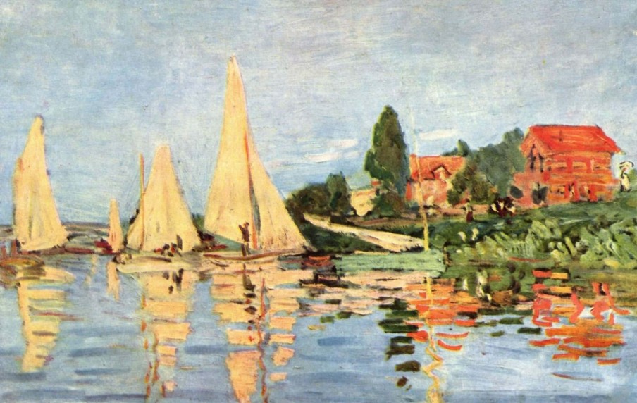 Claude Monet Galerie montblanc | Regates A Argenteuil - Claude Monet