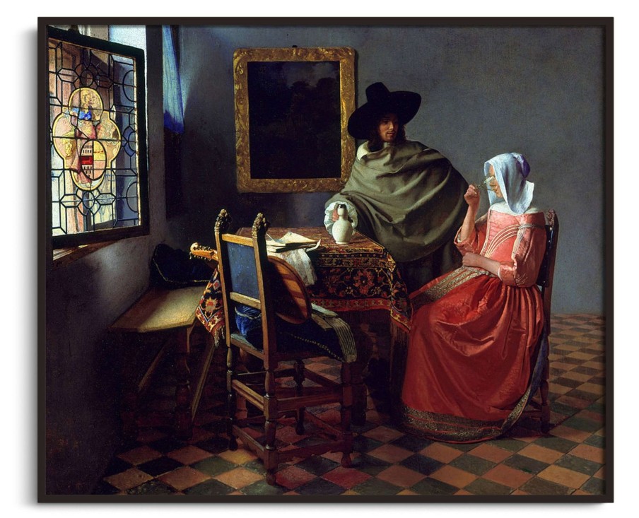 Johannes Vermeer Galerie montblanc | Le Verre De Vin - Johannes Vermeer