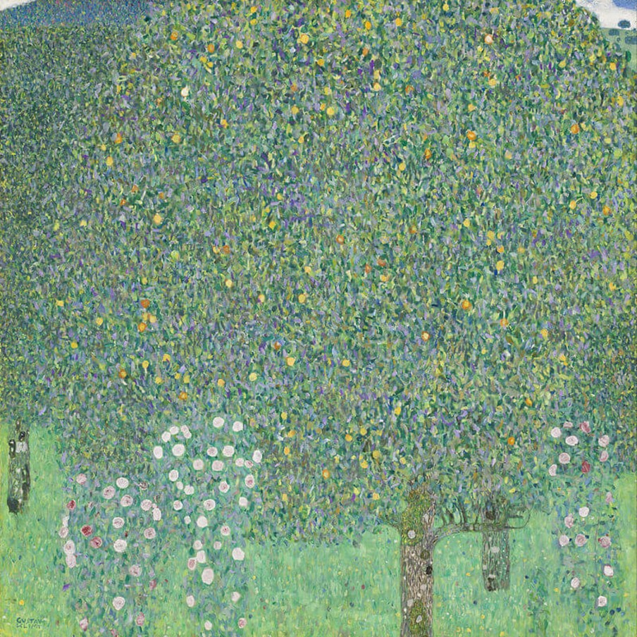 Gustav Klimt Galerie montblanc | Rosiers Sous Les Arbres - Gustav Klimt