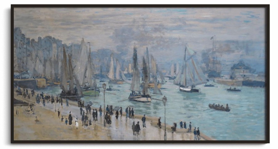 Claude Monet Galerie montblanc | Le Havre, Bateaux De Peche Sortant Du Port - Claude Monet