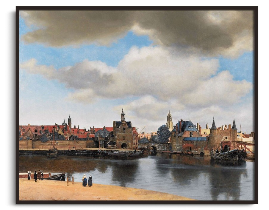 Johannes Vermeer Galerie montblanc | Vue De Delft - Johannes Vermeer