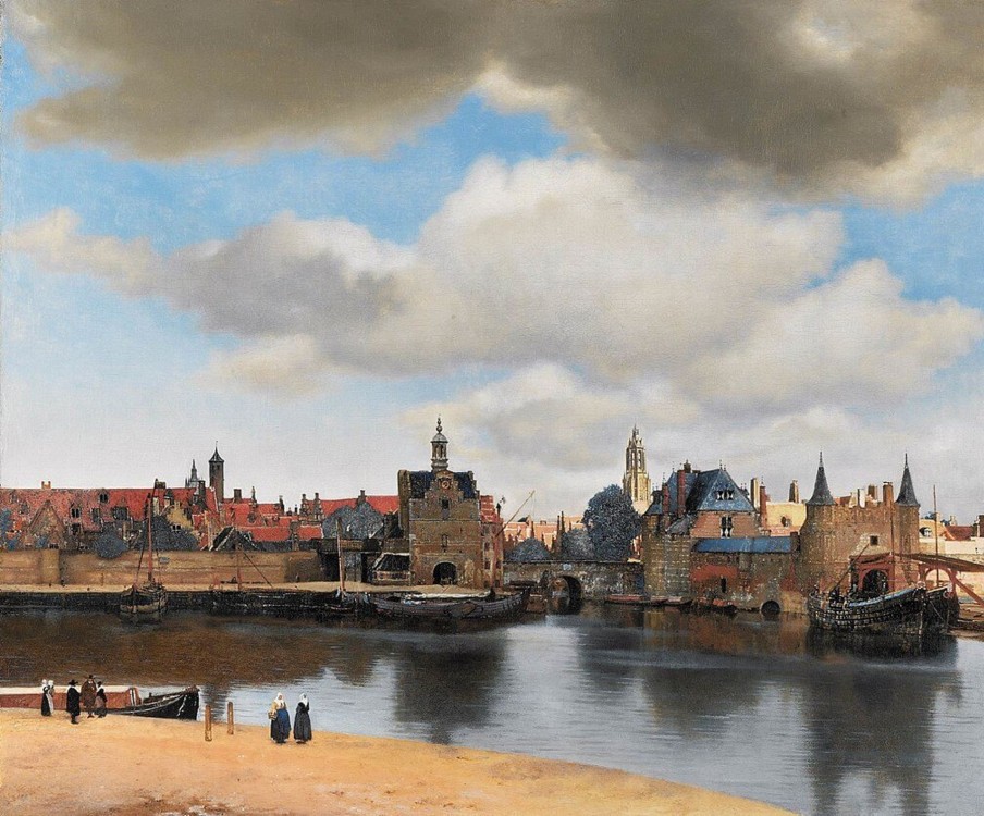 Johannes Vermeer Galerie montblanc | Vue De Delft - Johannes Vermeer