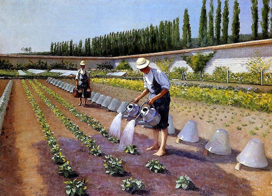 Gustave Caillebotte Galerie montblanc | Les Jardiniers - Gustave Caillebotte