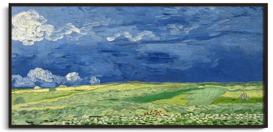 Vincent Van Gogh Galerie montblanc | Champ De Ble Sous Des Nuages D'Orage - Vincent Van Gogh