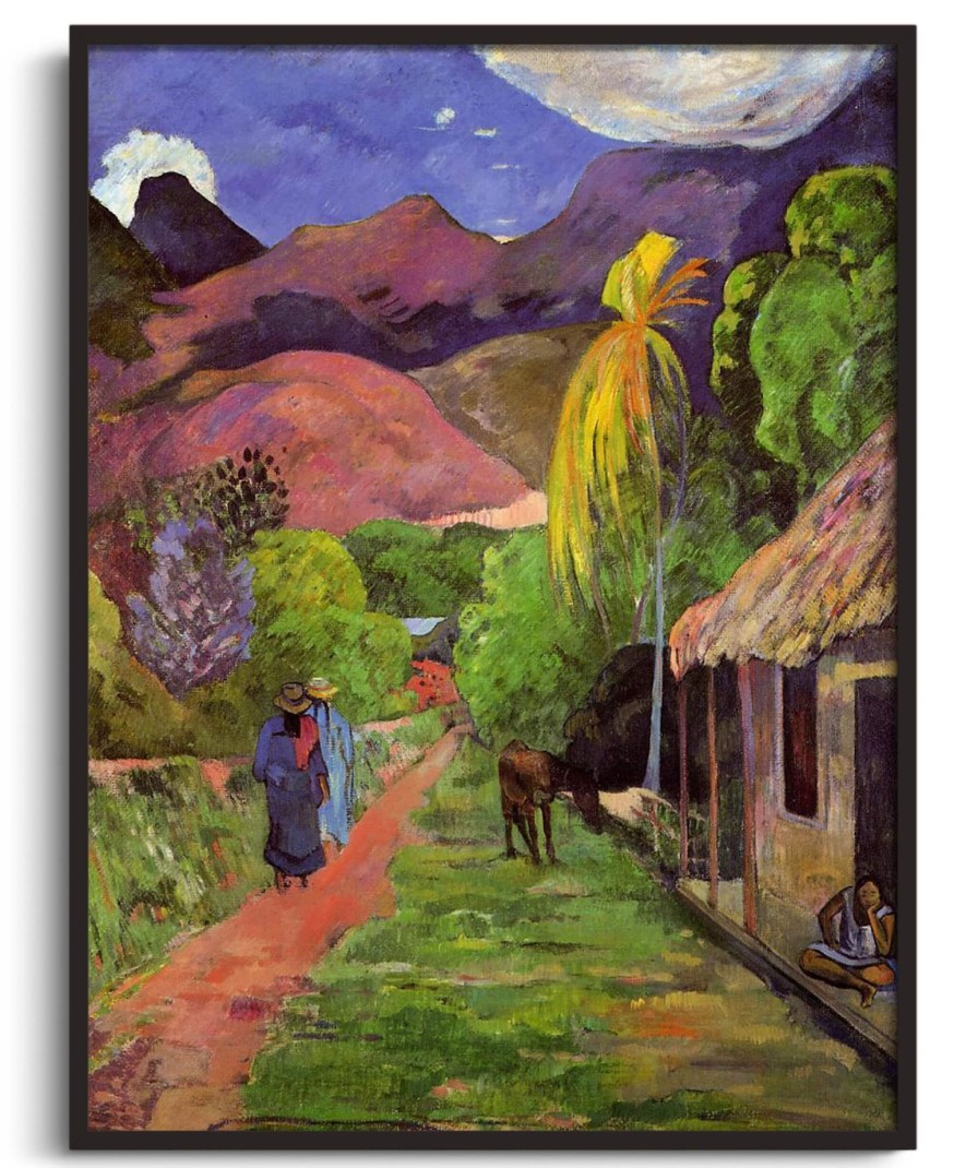 Paul Gauguin Galerie montblanc | Rue De Tahiti - Paul Gauguin