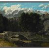 Gustave Courbet Galerie montblanc | Le Pont De Saint-Sulpice Pres De Fleurier - Gustave Courbet