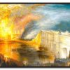 William Turner Galerie montblanc | L'Incendie De La Chambre Des Lords Et Des Communes Ii - William Turner